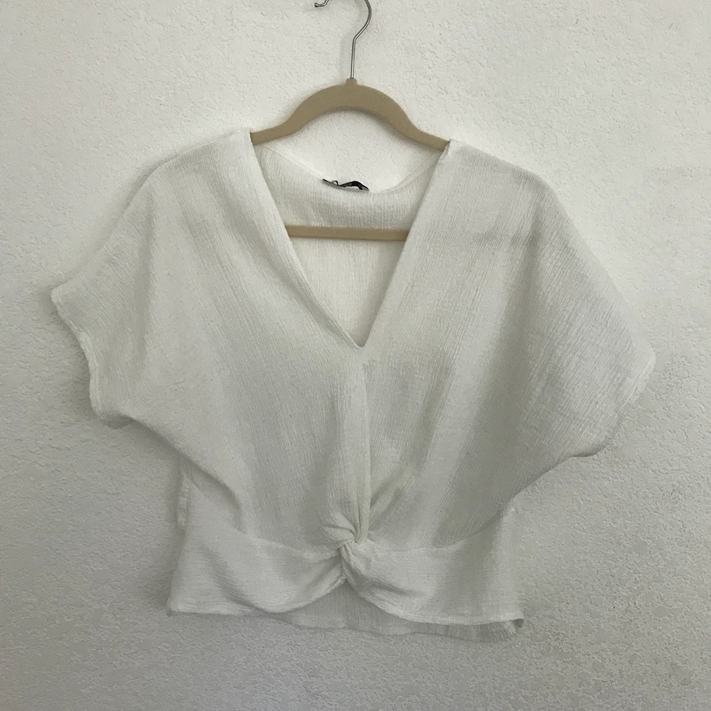 Zara Knot Top
